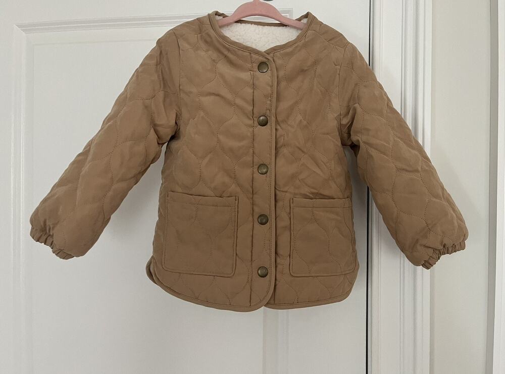Old navy reversible Sherpa lined jacket Sz. 3T